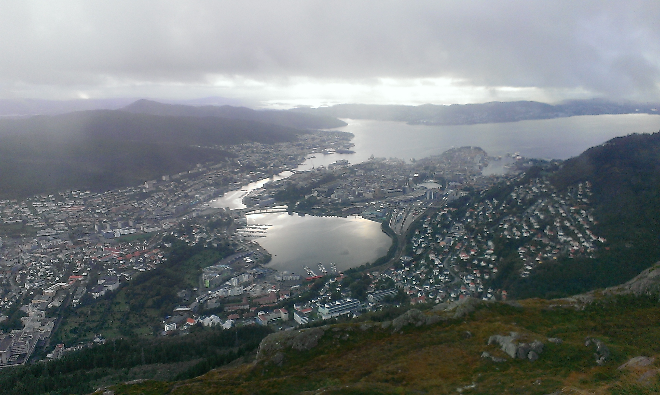View from Ulriken, Bergen