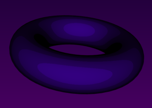 Cel-shaded Donut